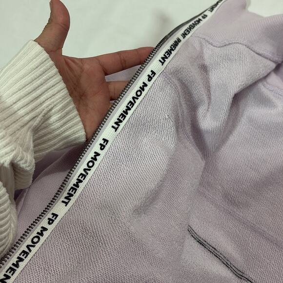 Free People Movements Womens Small High Jump Quarter Zip Sweatshirt Loungewear - Picture 7 of 13